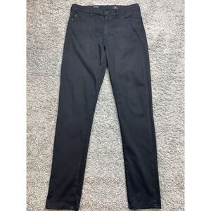 AG Adriano Goldschmied The Prima Mid Rise Cigarette Skinny Jeans Size 27 R Black